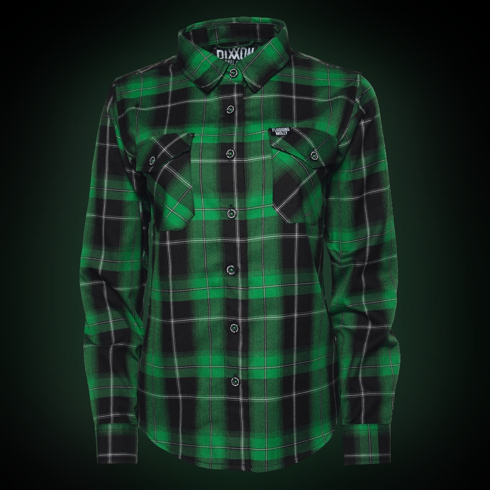 Flogging Molly x Dixxon collaboration Women's Flannel